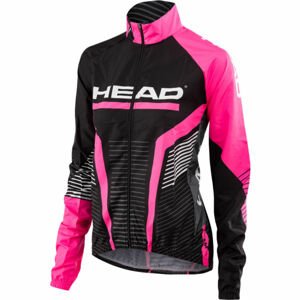 Head LADY ANORAK TEAM Dámska cyklistická bunda, čierna, veľkosť XL