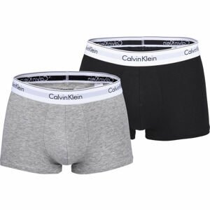 Calvin Klein 2P TRUNK Pánske boxerky, čierna, veľkosť S
