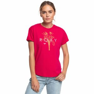 Roxy EPIC AFTERNOON LOGO Dámske tričko, ružová, veľkosť XS