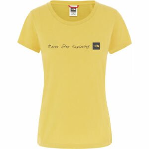 The North Face NSE TEE Dámske tričko, žltá, veľkosť S
