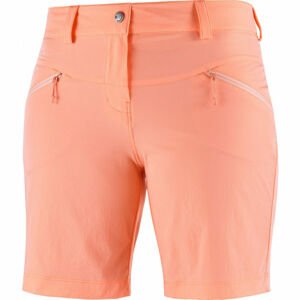 Salomon WAYFARER LT SHORT W Dámske šortky, lososová, veľkosť 36