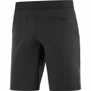 Salomon WAYFARER PULL ON SHORT M Pánske šortky, čierna, veľkosť