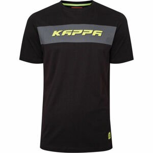 Kappa LOGO CABAXX Pánske tričko, čierna, veľkosť L