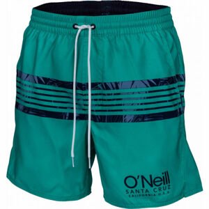 O'Neill PM CALI STRIPE SHORTS tmavo zelená XS - Pánske šortky do vody
