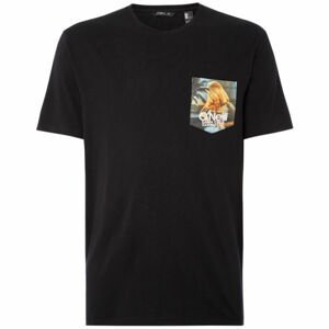 O'Neill LM PRINT T-SHIRT Pánske tričko, čierna, veľkosť S