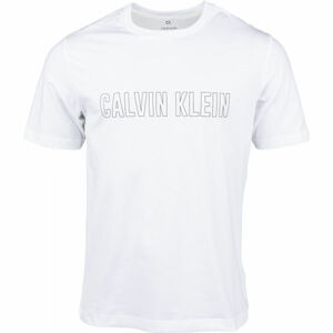 Calvin Klein SHORT SLEEVE T-SHIRT biela S - Pánske tričko