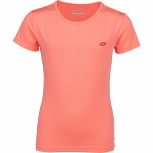Lotto VIVI Dievčenské športové tričko, oranžová, veľkosť 128-134