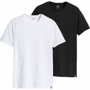Levi's® SLIM 2PK CREWNECK 1 Pánske tričko, čierna, veľkosť