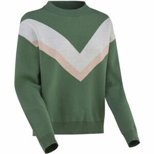KARI TRAA SONGVE KNIT zelená S - Dámsky štýlový sveter