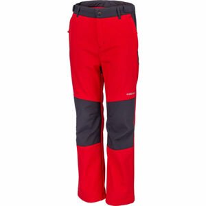Head NAXOS Detské softshellové nohavice, červená, veľkosť 116-122