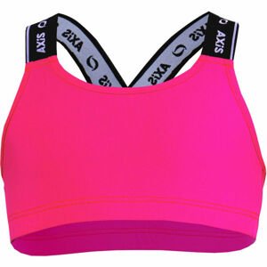 Axis FITNESS TOP BRA GIRL Dievčenské fitness bolerko, ružová, veľkosť 128