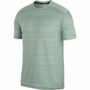 Nike DRY MILER TOP SS M svetlo zelená S - Pánske bežecké tričko