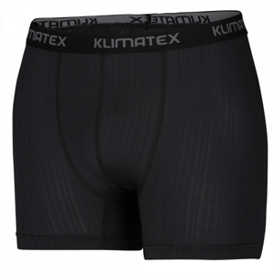 Klimatex BAX čierna Crna - Pánske funkčné boxerky