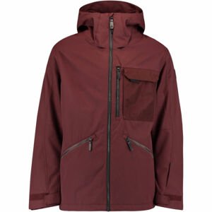 O'Neill PM UTLTY JACKET Pánska lyžiarska/snowboardová bunda, vínová, veľkosť L