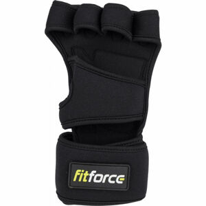 Fitforce TAUR čierna XL - Fitness rukavice