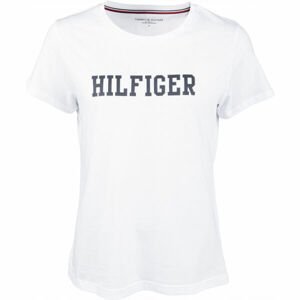Tommy Hilfiger CN TEE SS HILFIGER Dámske tričko, biela, veľkosť L