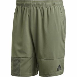 adidas DESIGNED TO MOVE PRIMEBLUE BRANDED SHORT Pánske kraťasy, khaki, veľkosť L