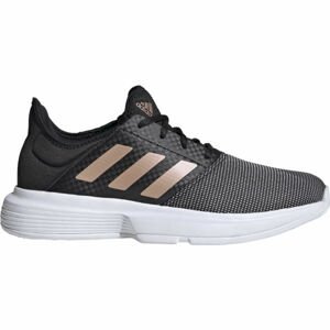 adidas GAMECOURT W Dámska tenisová obuv, čierna, veľkosť 40
