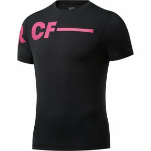 Reebok CF ACTIVCHILL TEE čierna S - Pánske tričko