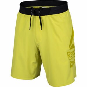 Reebok RC EPIC BASE SHORT LG BR Pánske šortky, žltá, veľkosť XXL