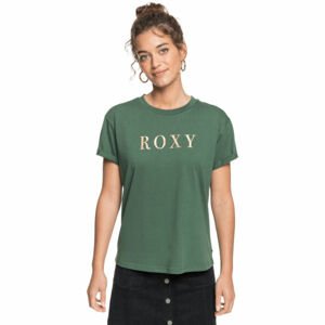 Roxy EPIC AFTERNOON WORD Dámske tričko, zelená, veľkosť S