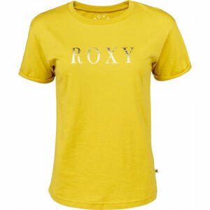 Roxy EPIC AFTERNOON WORD žltá XS - Dámske tričko