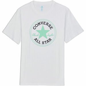 Converse CHUCK PATCH TEE biela S - Pánske tričko