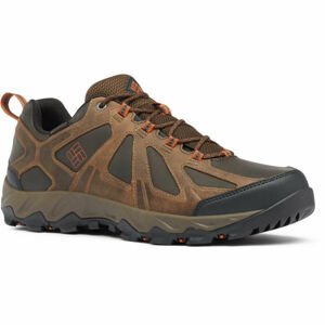 Columbia PEAKFREAK XCRSN II LOW LTHR Pánska trailová obuv, hnedá, veľkosť 43.5