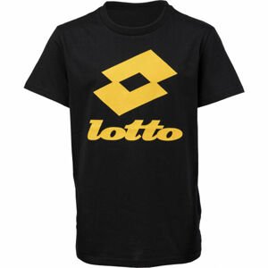 Lotto DREAMS B III TEE BS JS Chlapčenské tričko, čierna, veľkosť M