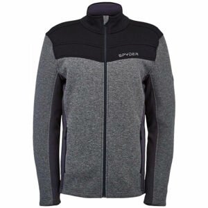 Spyder ENCORE FULL ZIP FLEECE JACKET Pánska bunda, tmavo sivá, veľkosť XL