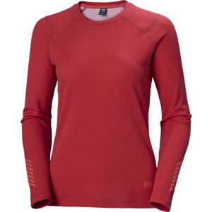 Helly Hansen W LIFA ACTIVE CREW červená S - Dámske funkčné tričko