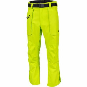4F MEN´S SKI TROUSERS Pánske lyžiarske nohavice, reflexný neón, veľkosť XXL