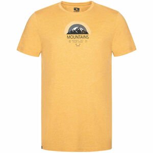 Loap BEMOL Pánske tričko, žltá, veľkosť L