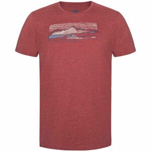Loap BEAMER Pánske tričko, červená, veľkosť S