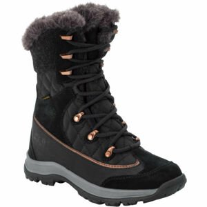 Jack Wolfskin ASPEN TEXAPORE HIGH W Dámska zimná obuv, čierna, veľkosť 37.5