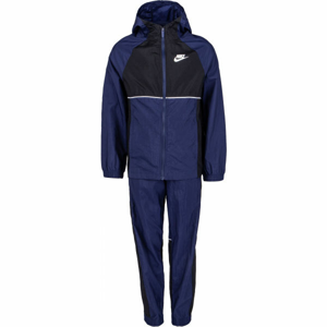 Nike NSW WOVEN TRACK SUIT Detská súprava, tmavo modrá, veľkosť