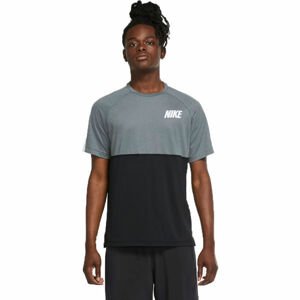 Nike TOP SS HPR DRY MC M Pánske tréningové tričko, čierna, veľkosť S