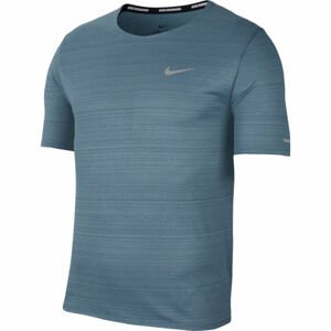 Nike DRI-FIT MILER Pánske bežecké tričko, tyrkysová, veľkosť L