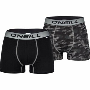 O'Neill MEN BOXER CAMOUFLAGE Pánske boxerky, tmavo sivá, veľkosť S