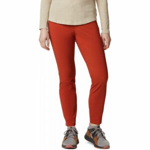 Columbia FIRWOOD 5 POCKET SLIM PANT Dámske nohavice, červená, veľkosť 6