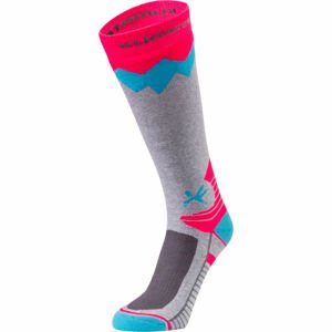 Klimatex TOLI sivá 31-34 - Detské lyžiarske ponožky