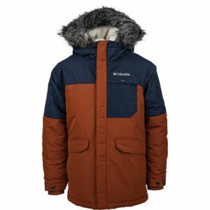 Columbia NORDIC STRIDER JACKET Detská zimná bunda, hnedá, veľkosť S