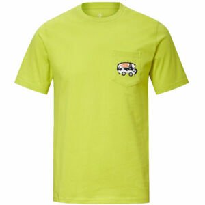 Converse SCOOBY X CONVERSE FASHION S/S TEE žltá M - Pánske tričko