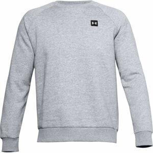 Under Armour RIVAL FLEECE CREW Pánska mikina, sivá, veľkosť M