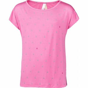 Lewro ASUNCION Dievčenské tričko, ružová, veľkosť 164-170