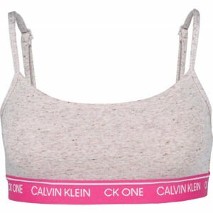 Calvin Klein UNLINED BRALETTE sivá S - Dámska podprsenka