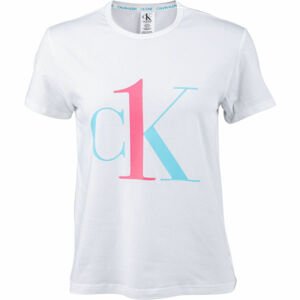 Calvin Klein S/S CREW NECK biela S - Dámske tričko