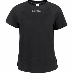 Calvin Klein S/S CREW NECK čierna M - Dámske tričko