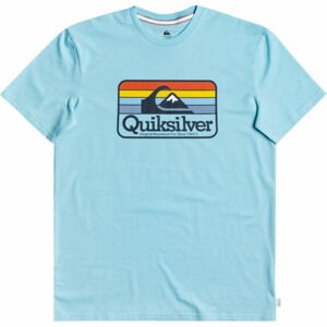 Quiksilver DREAMERS OF THE SHORE SS svetlomodrá M - Pánske tričko
