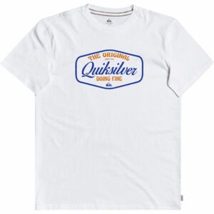 Quiksilver CUT TO NOW SS Pánske tričko, biela, veľkosť S